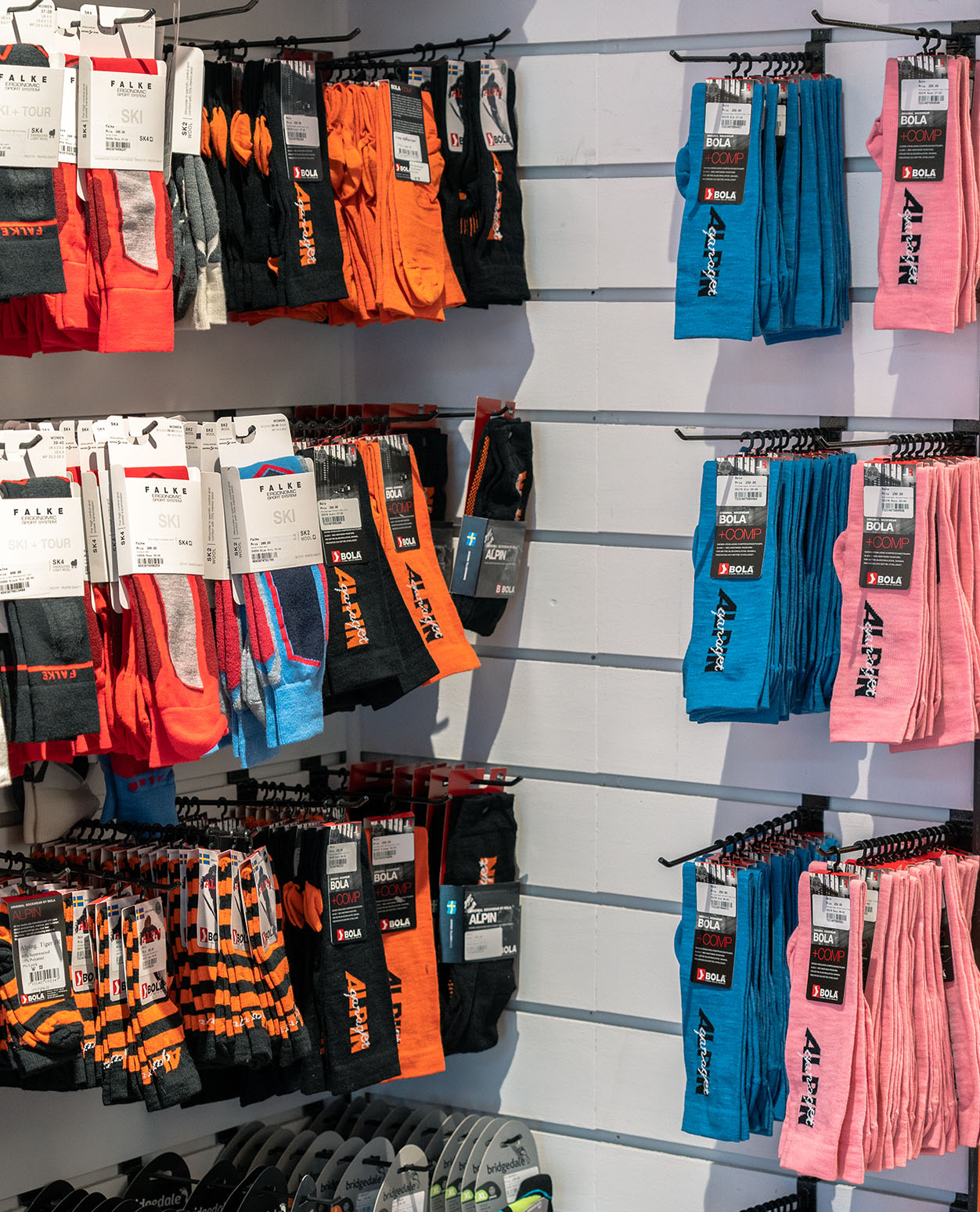 Alpingaraget Skidstrumpa Comp+ - Rosa