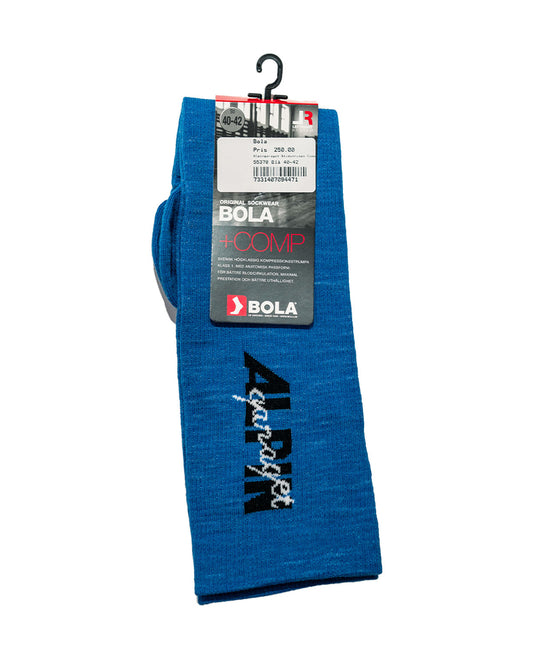 Alpingaraget Skidstrumpa Comp+ - Blå