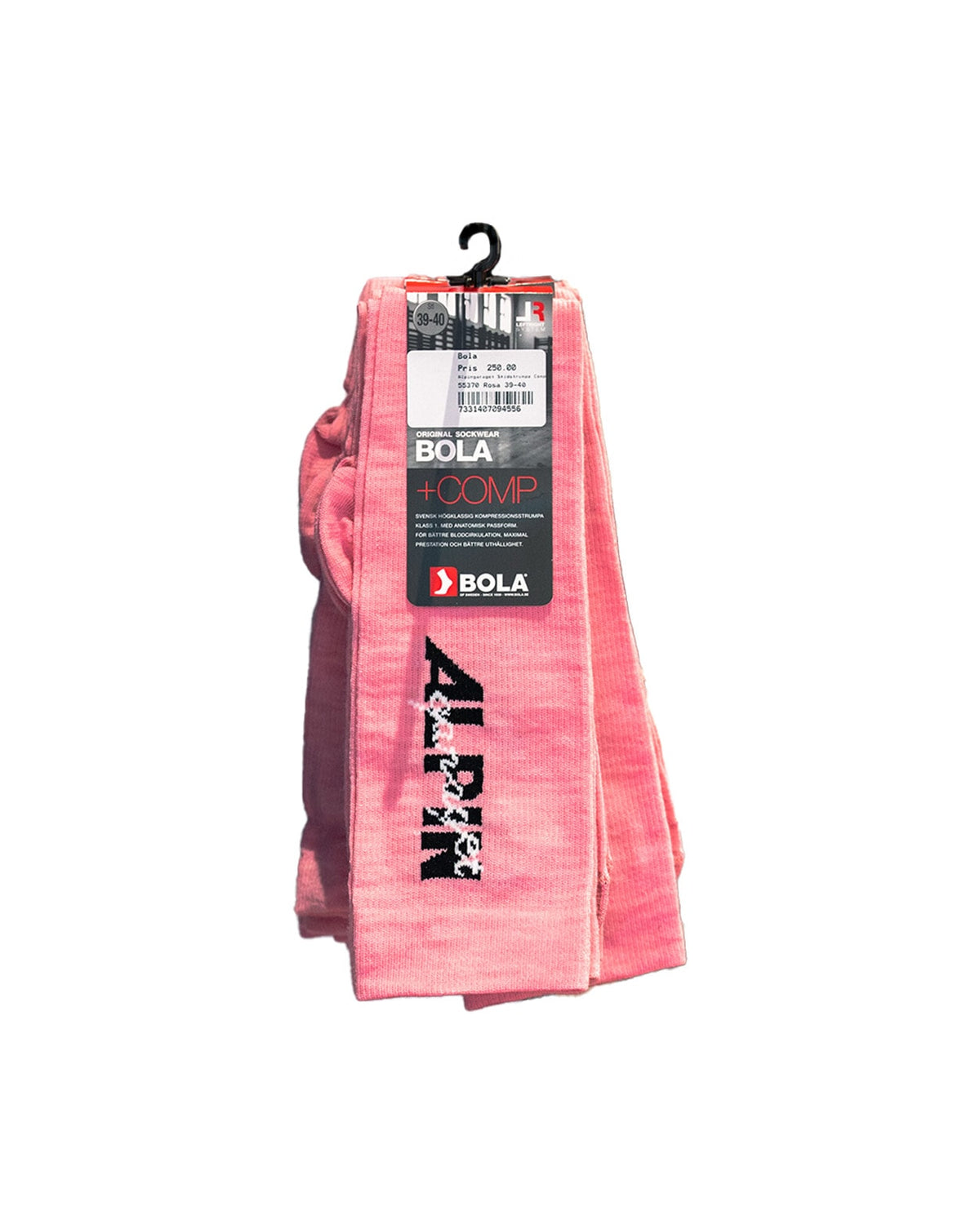 Alpingaraget Skidstrumpa Comp+ - Rosa