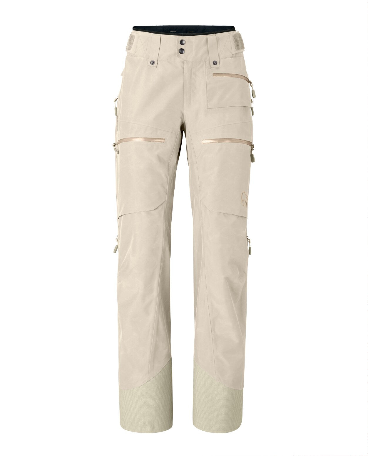 Norröna Women Lofoten Gore-Tex Insulated Pants - Oatmeal